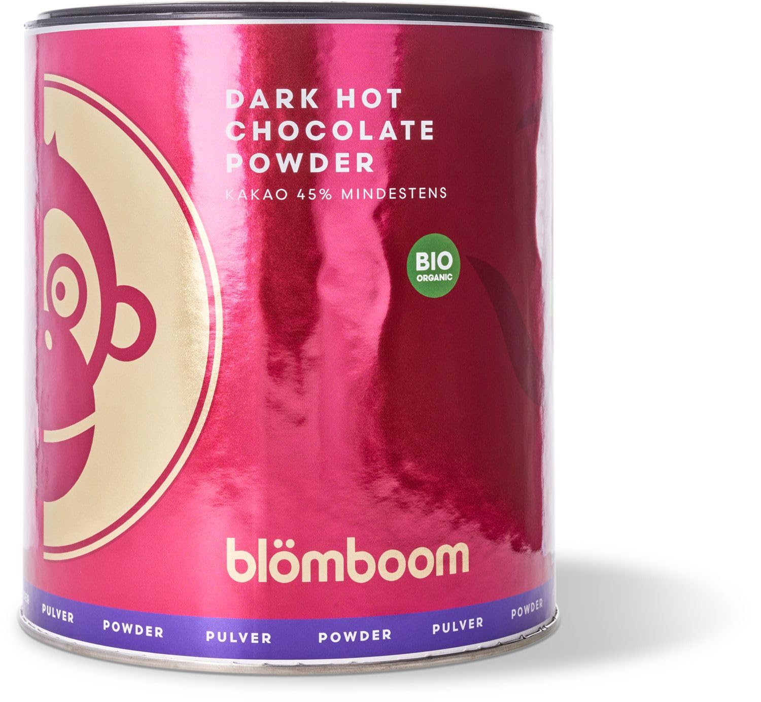 Blömboom® BIO Dark Hot Chocolate (200-2000g) - Dunkle Trinkschokolade mit reichhaltigem Kakaogeschmack ohne Geschmacksverstärker - Perfekt für heiße Schokolade (2000g, BIO Dark Hot Chocolate Powder)