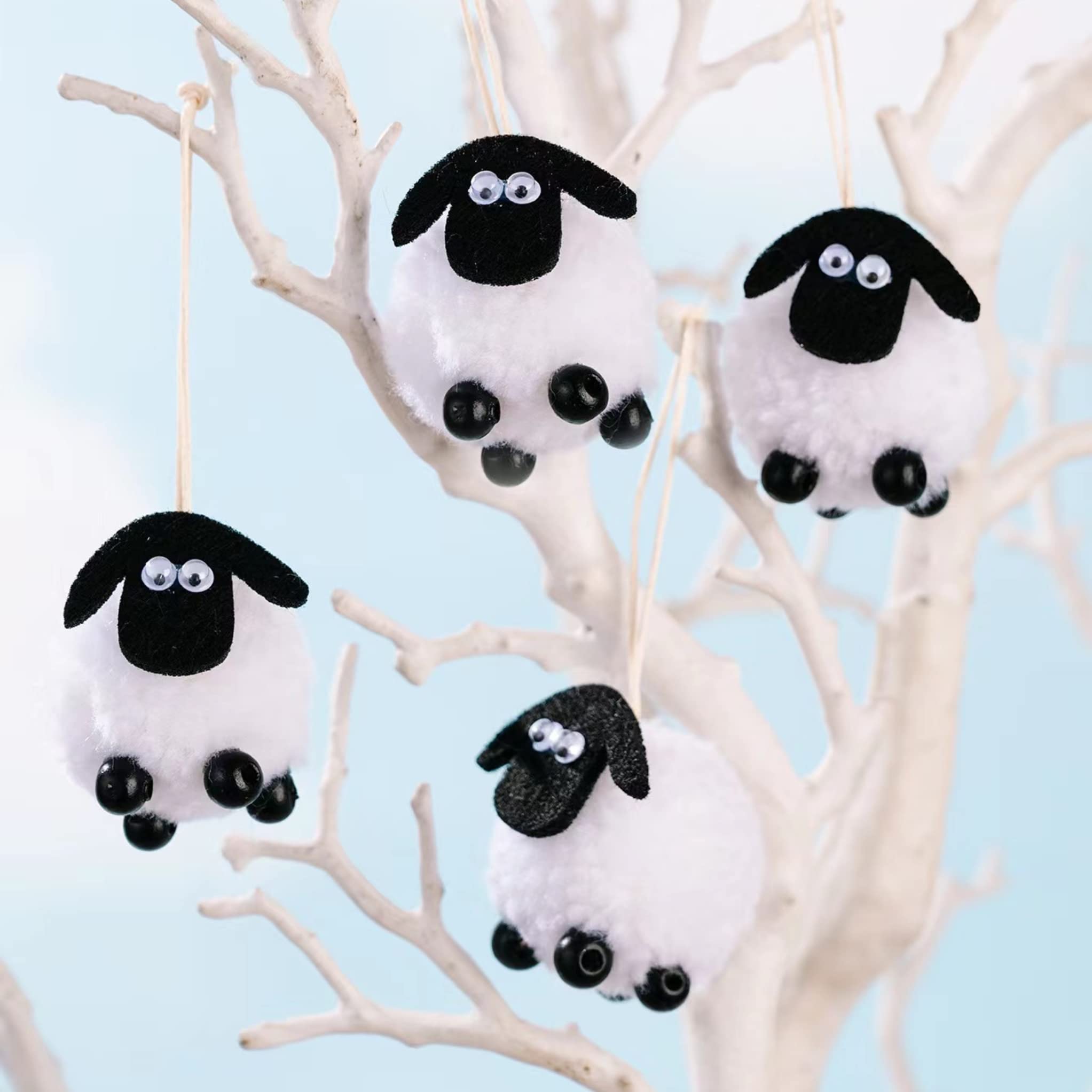 Party with Emma 4PCS Sheep Design Eid Al Adha Cupcake Topper Party Supplies Islamic Muslim Party Decorations Ramadan Eid Eid Al Adha Cupcake Topper Party Decorations Islamic Muslim Party Supplies