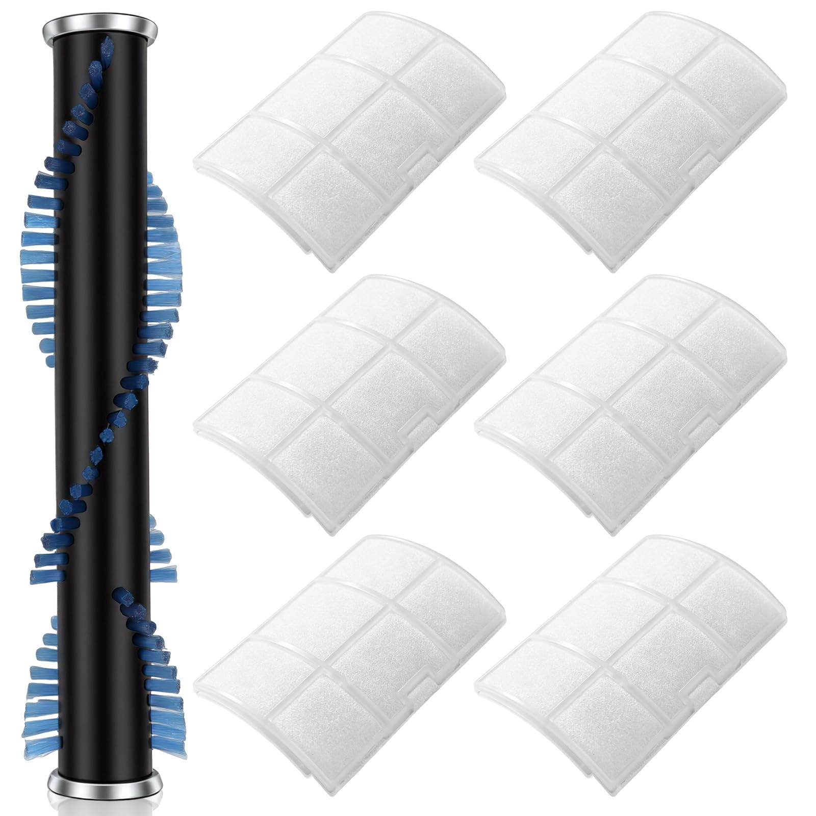 Filtro y rodillo de cepillo de la serie X para SEBO X4/para Windsor Sensor XP12 SR12 pieza de repuesto: 5143 filtro de escape 8.614-145.0 y rodillo de cepillo 5010AM