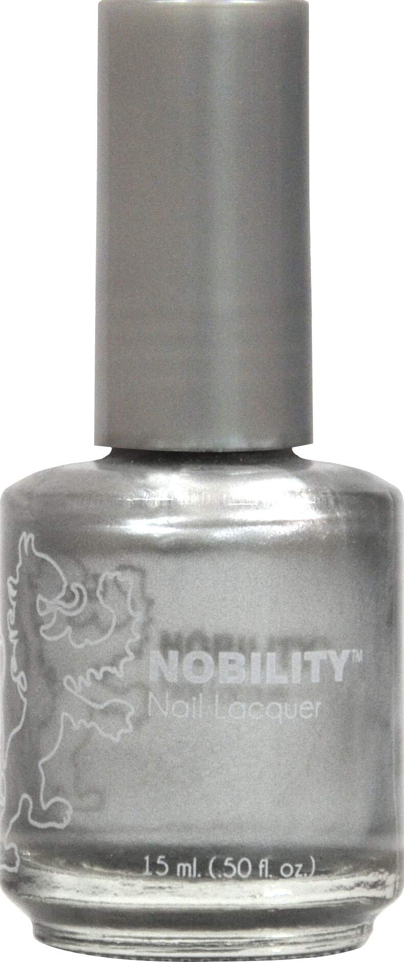 Lechat Gel Polish Nail lacquer nude nail polish collection Nobility Nail Polish Silver NBNL06