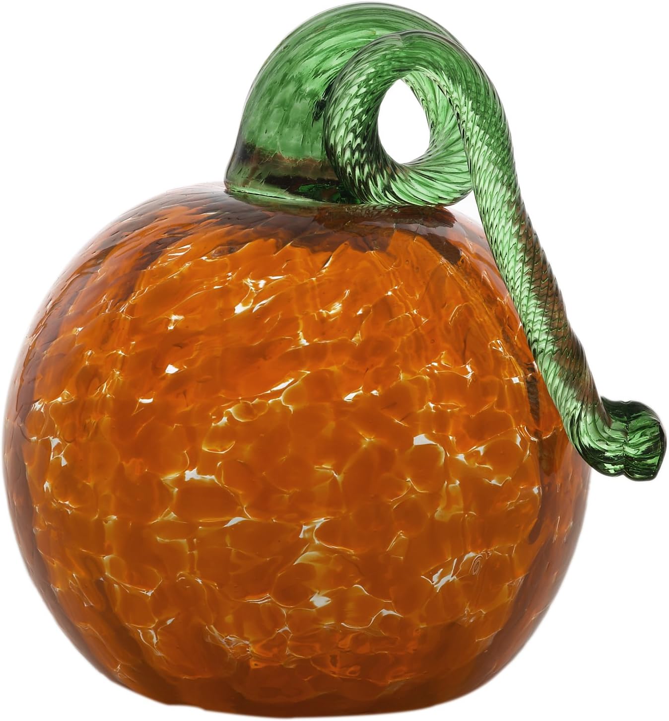 Kitras 3-Inch Pumpkin Home Decor, Orange