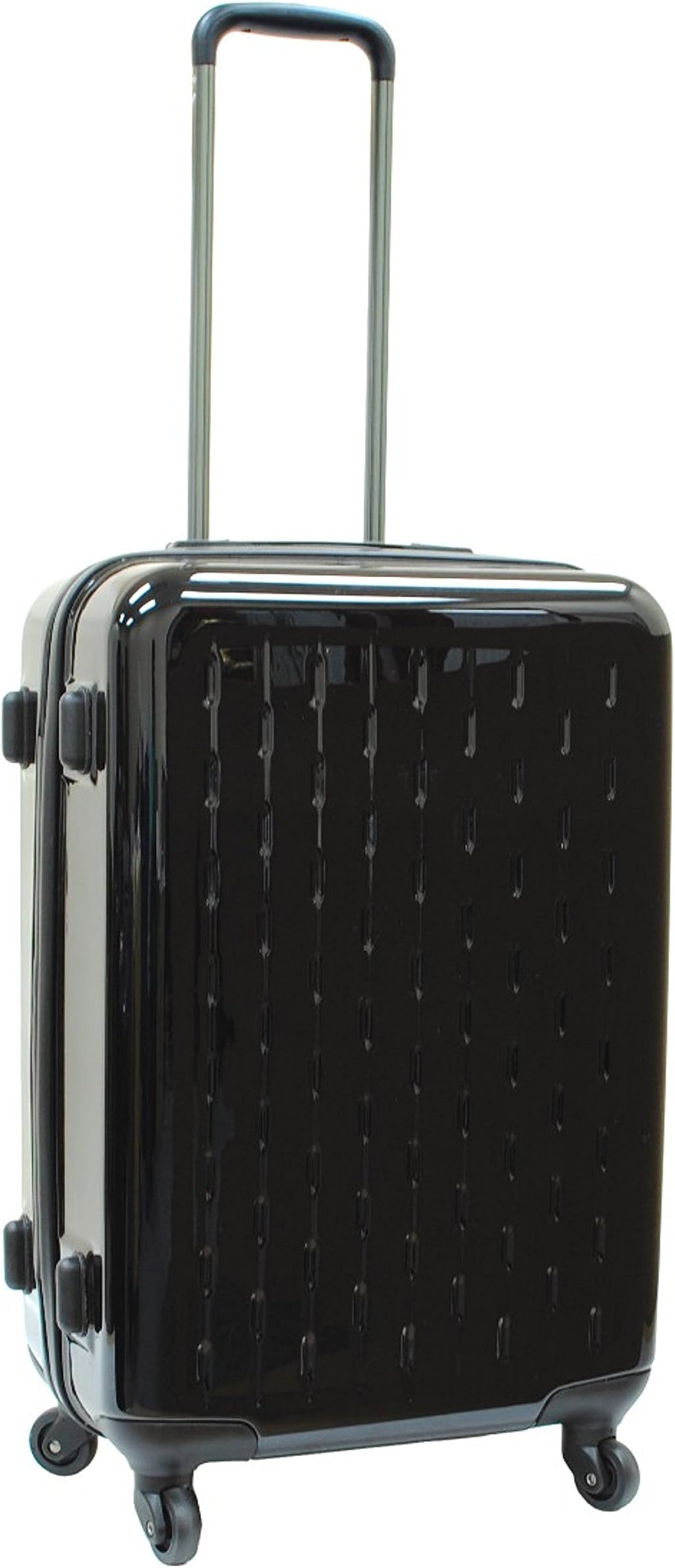 Samboro Celebrity PC Spinner Lightweight Luggage 18" Upright Trolley - BLACK