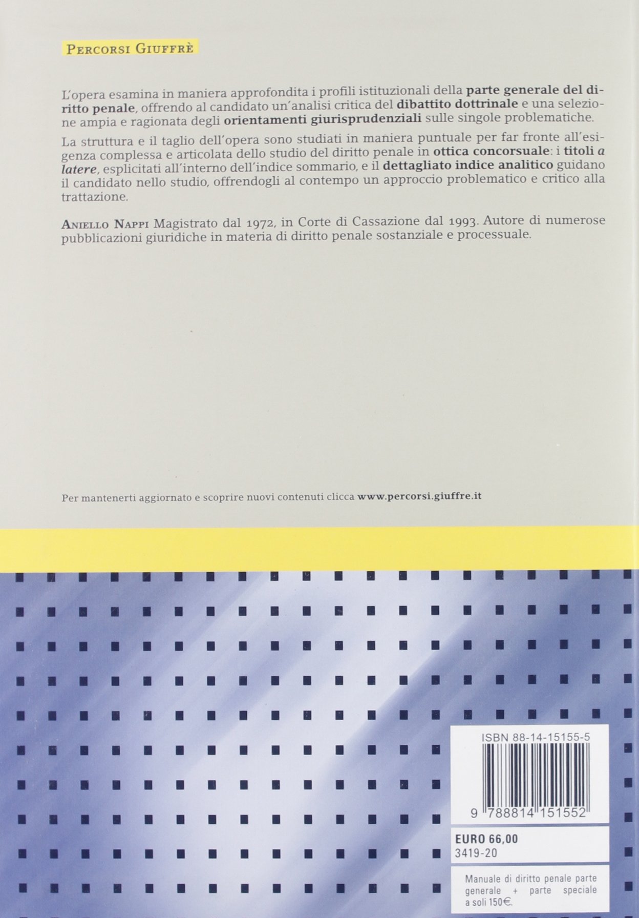 Manuale di diritto penale. Parte generale