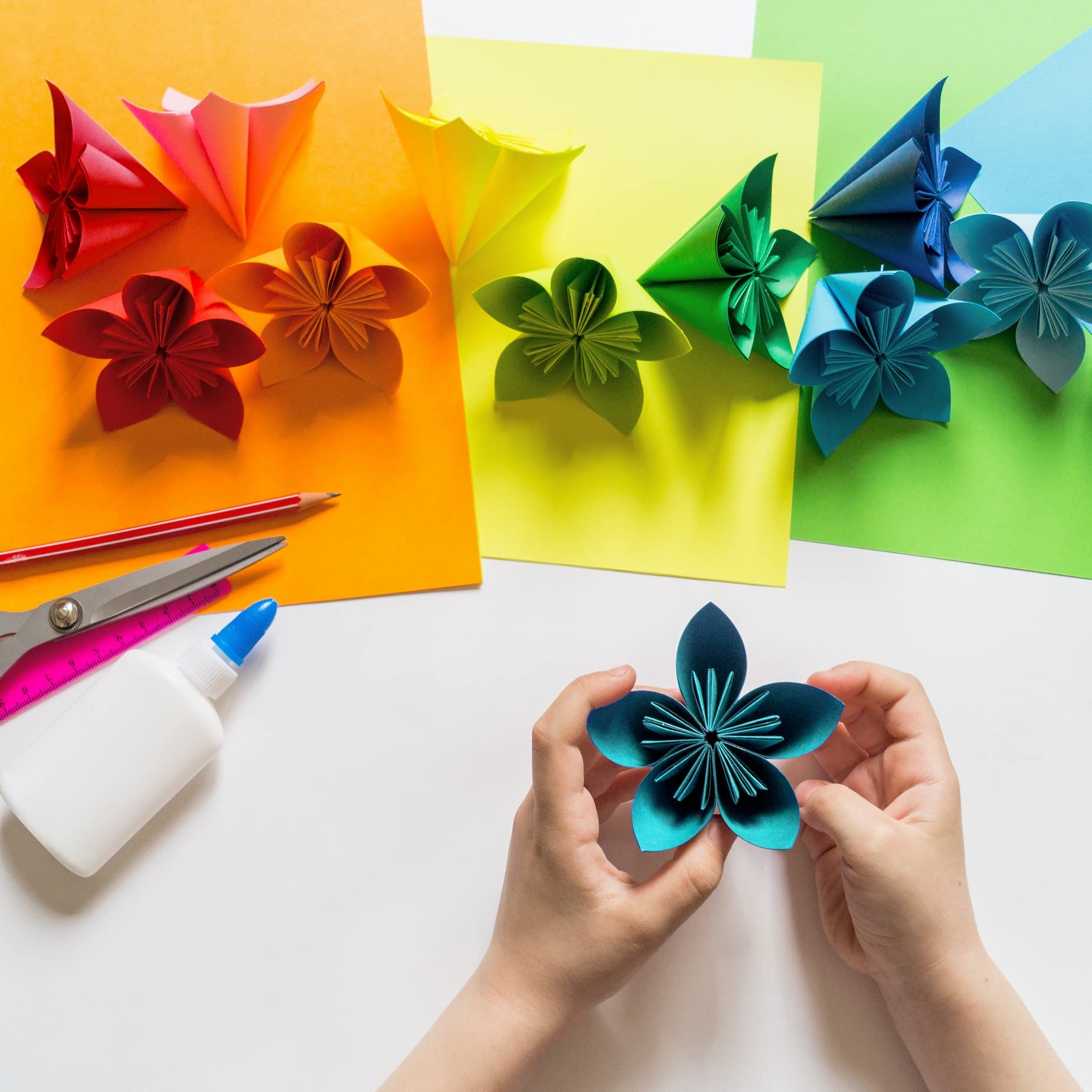 Papier A4 ksero kolorowy mix kolorów
