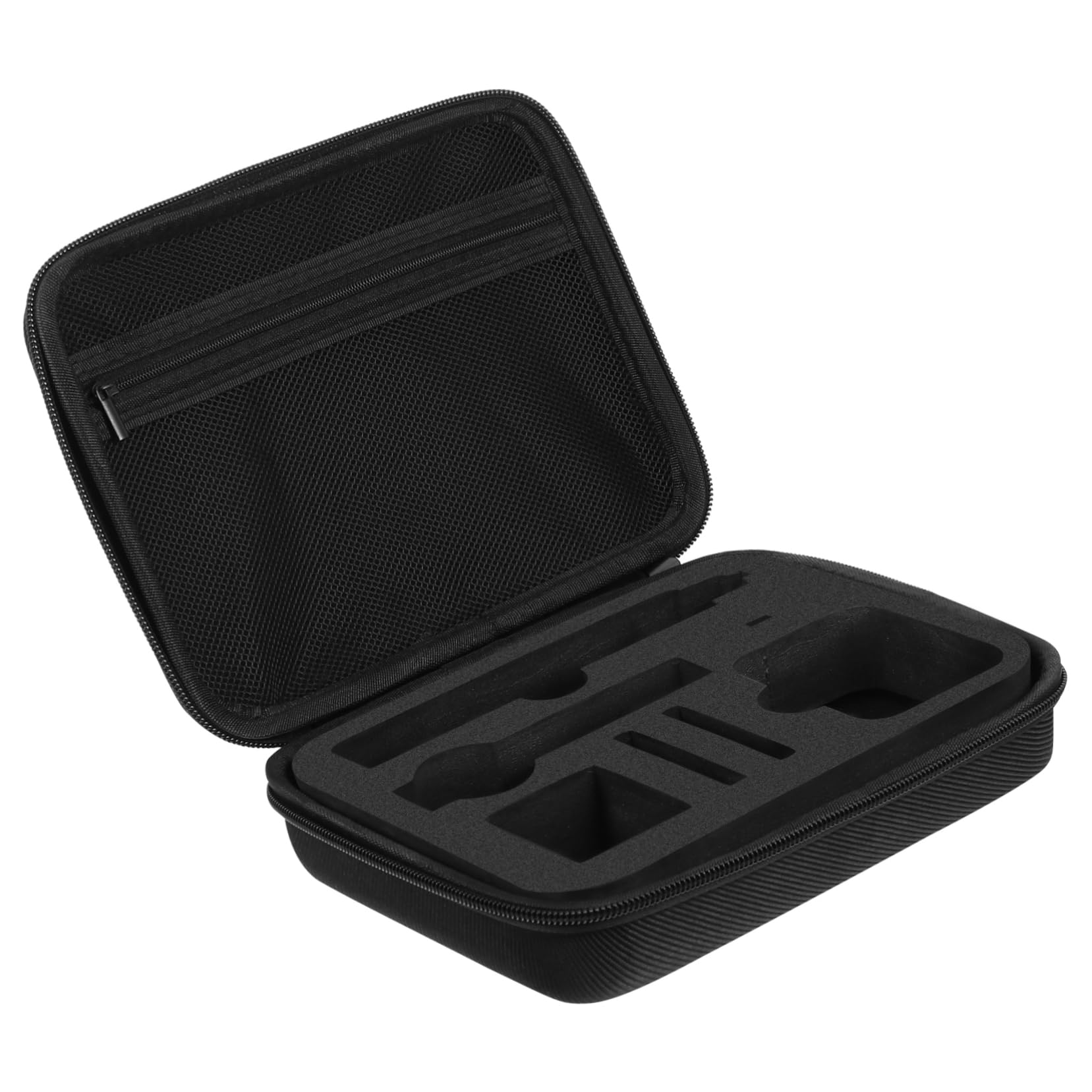 iplusmile Borsa Per Action Camera Custodia Rigida in Oxford Doppio e Cuscinetto Interno in Eva Design Scomparti Impugnatura in Gomma Antiscivolo
