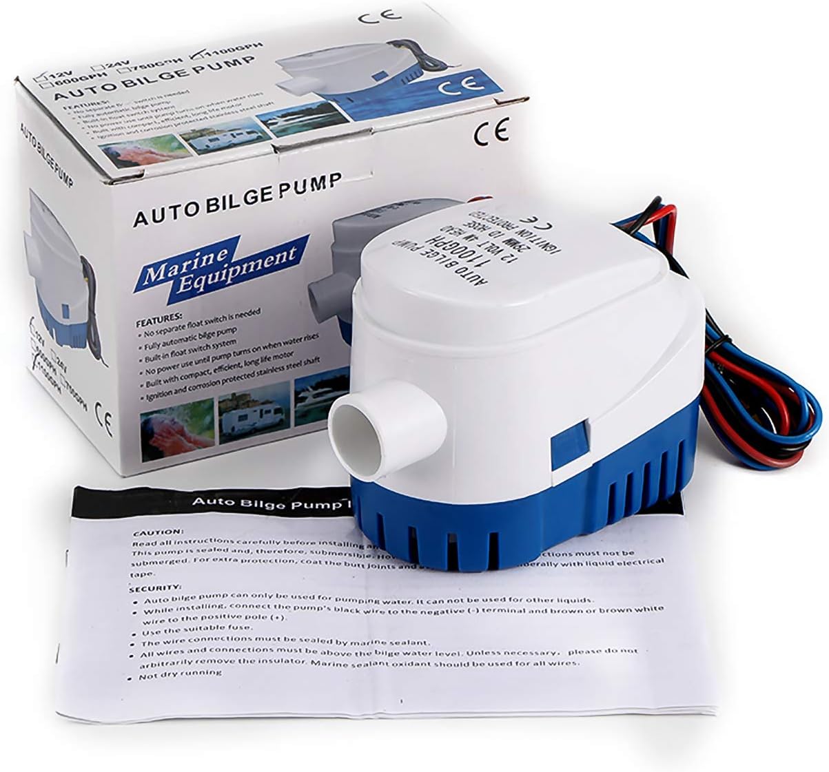 Pompa Di Sentina 12V 1100GPH KAOLALI - Automatica Per Barche E Yacht - Foto 3