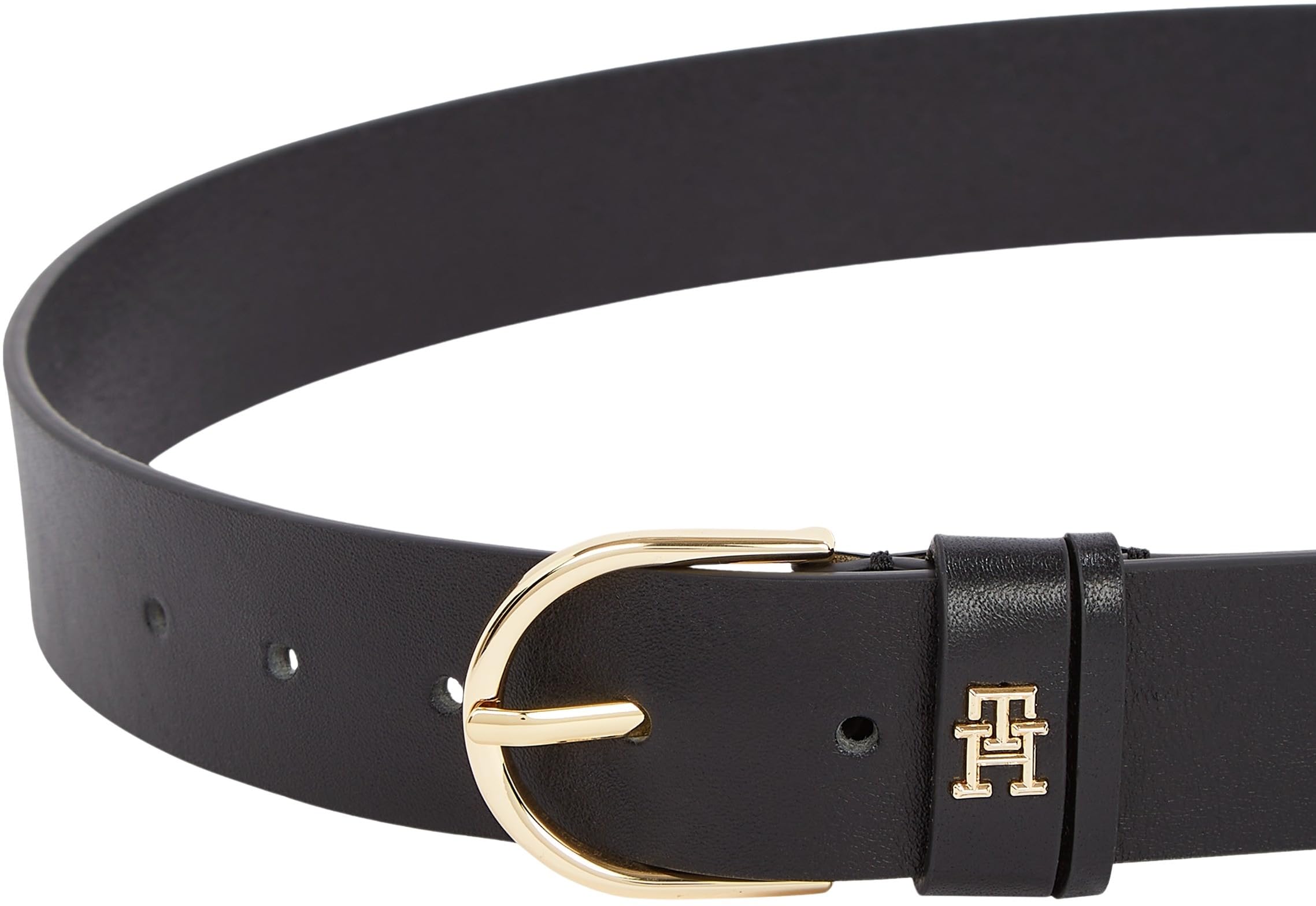 Tommy Hilfiger Damski ESSENTIAL EFFORTLESS 3.5 AW0AW16837 Regulowany pasek, CZARNY (czarny), 75, czarny (czarny), 75