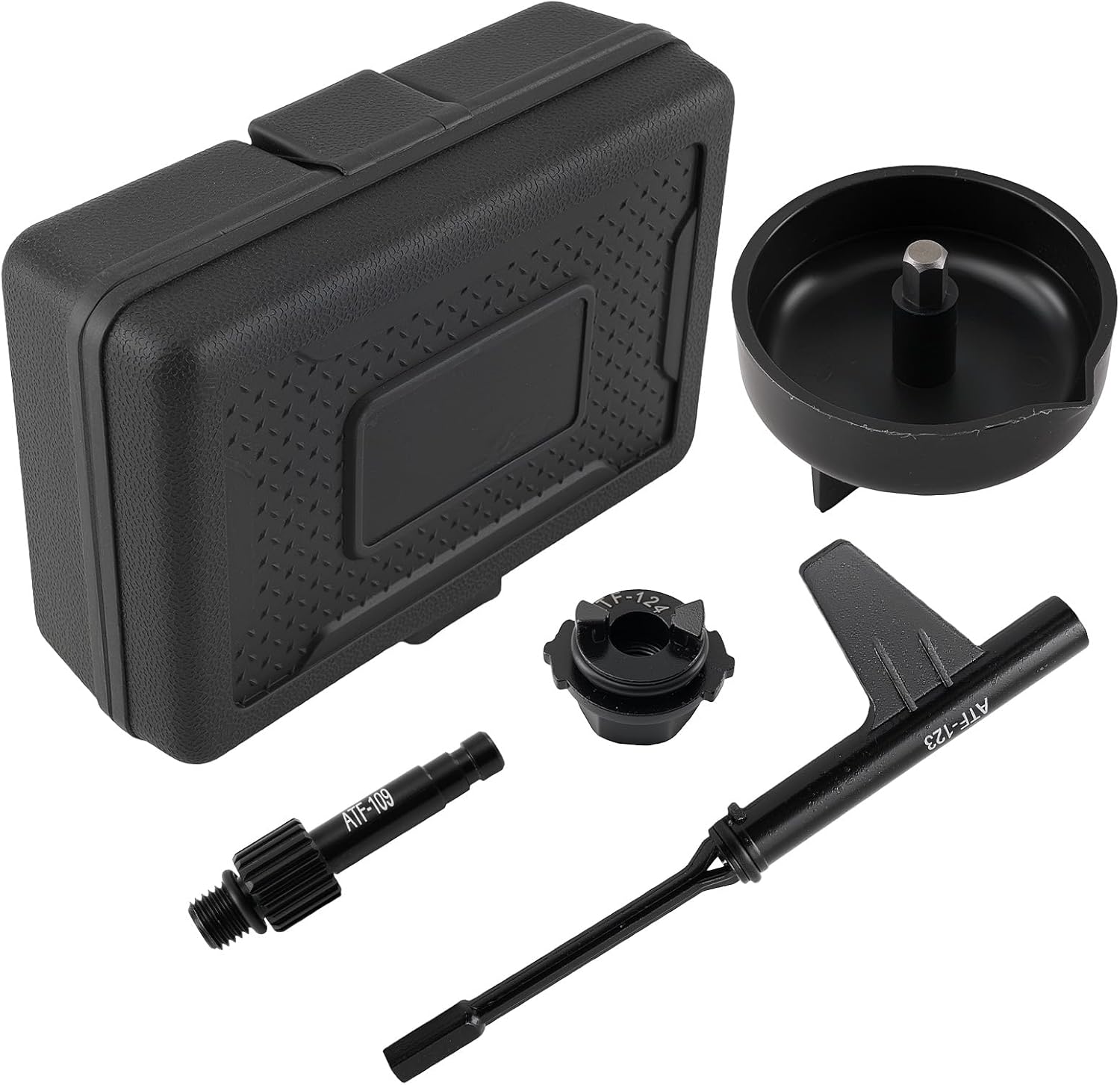 maXpeedingrods Metal Transmission Oil Filling Adapter Tool, 4pcs Oil Change Tool Set, for Mercedes-Benz 725.0 9G-Tronic 9-Speed Auto Transmission, 725589029000, 72558909000