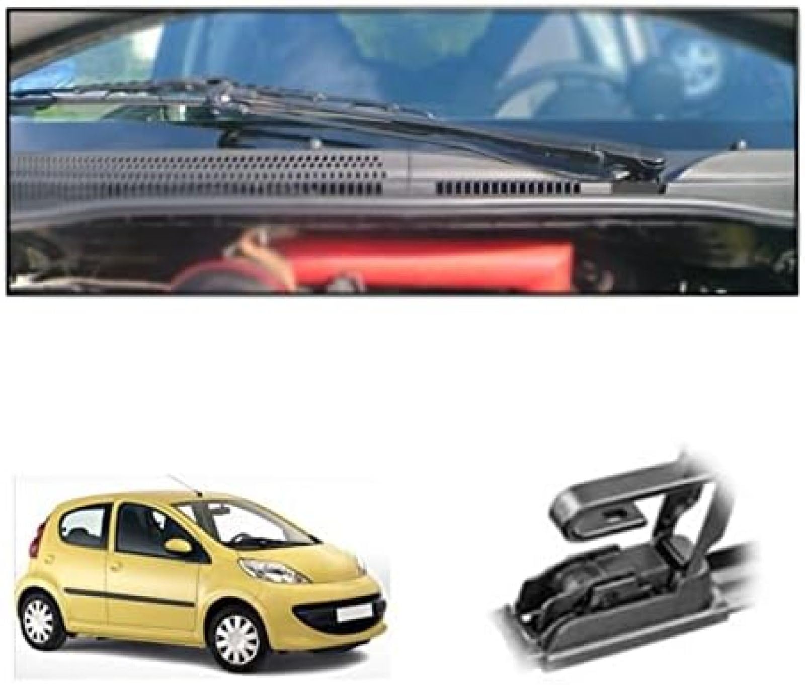 Kit De Balais D'essuie-glace Et Bras Pour Pare-brise Arrière, Pièces Automobiles Durables Pour KIT 307 2001-2 - Auto