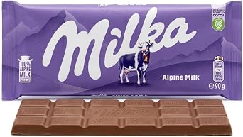 Milka Alpine Milk Chocolate | Milk Chocolate | 100g / 3.5oz