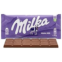 Vista 2 de Milka Alpine Chocolate con Leche, 3.53 oz