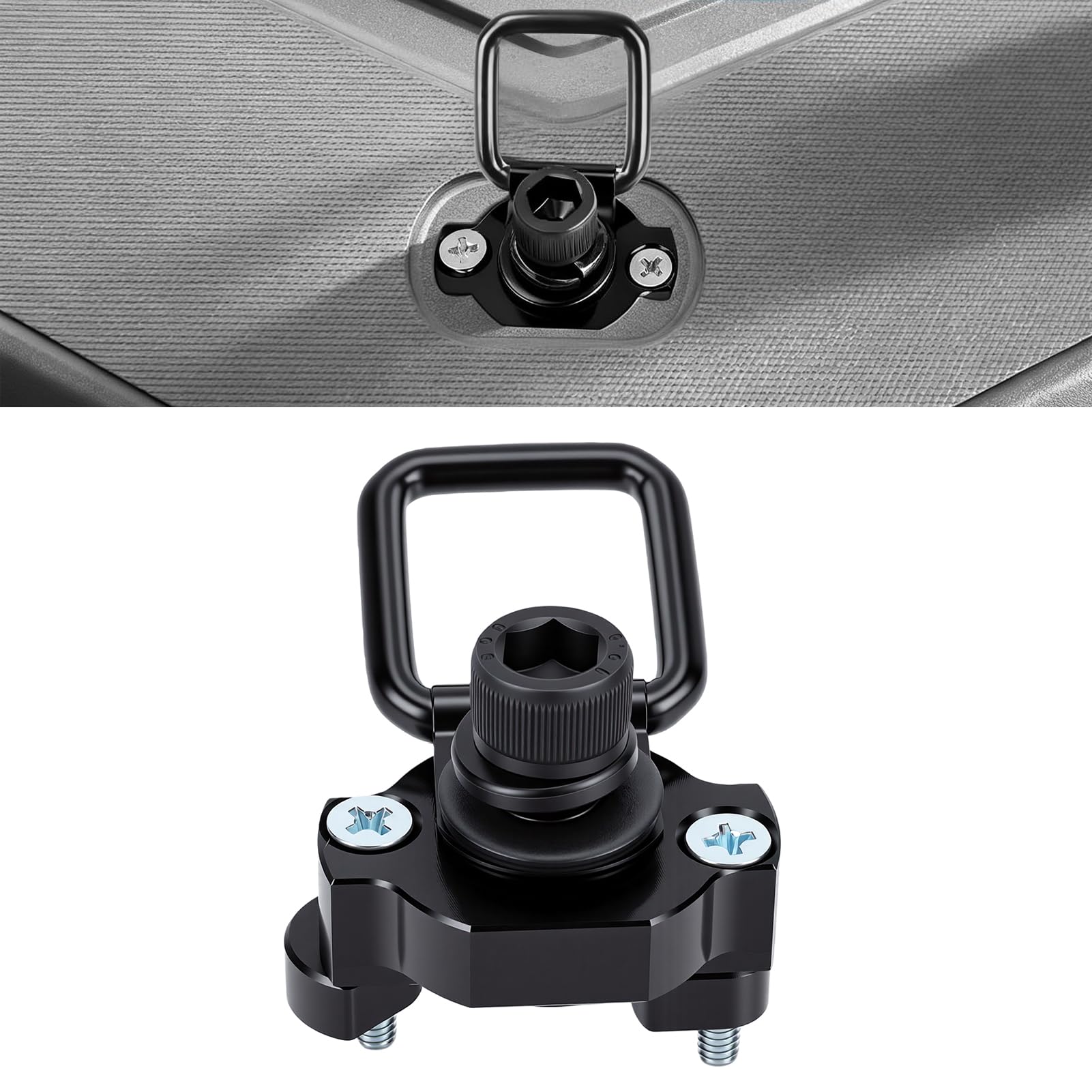 4 Sztuki UTV ATV Aluminiowe D Ringi Kotwiczne Mocujące Do Przyczep
