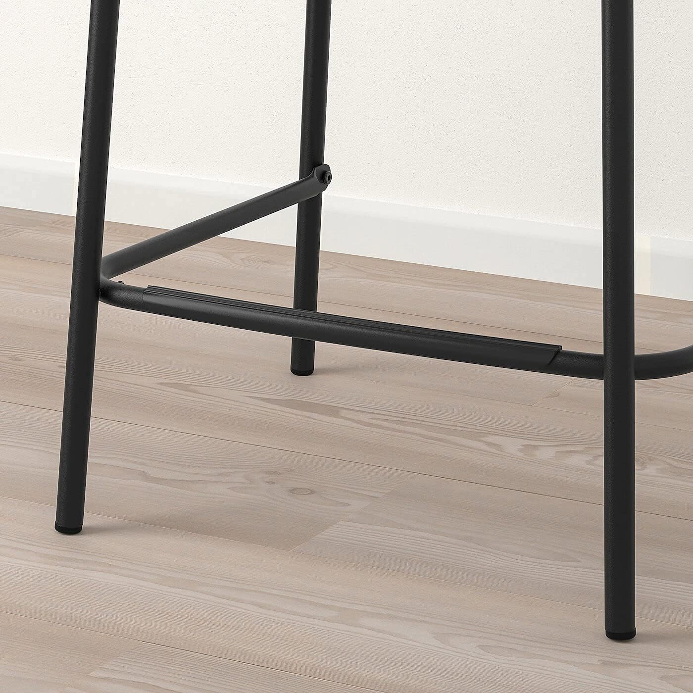 Close-up of IKEA STIG Bar Stool footrest