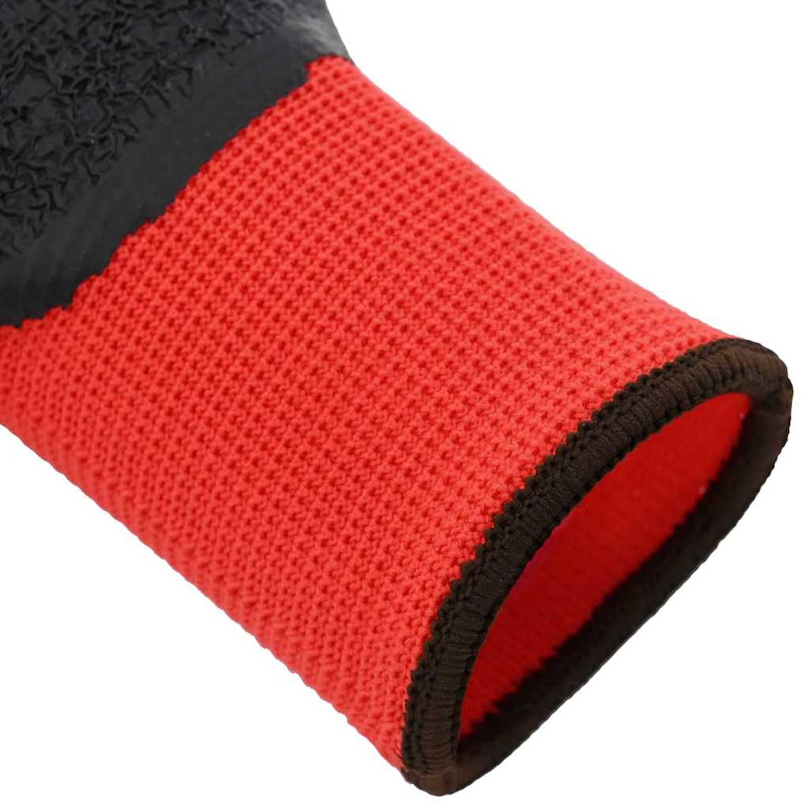 Arbeitshandschuhe 24 pcs Rot und Schwarz 8 / m Latexbeschichtung Model42020693