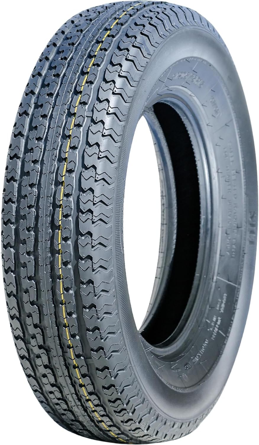 Durun STC1 Premium Trailer Radial Tire-ST205/75R14 205/75/14 205/75-14 105M Load Range D LRD 8-Ply BSW Black Side Wall