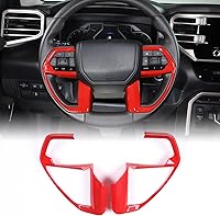 Vista 11 de Aunginsy Cubierta para panel de botón de dirección de consola central compatible con Toyota Tundra/Sequoia 2022-2026 Tacoma 2024+, panel