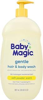 Baby Magic 2 In 1 Baby Wash & Shampoo, Calendula & Coconut, Calendula Oil & Coconut Oil, 30 Fl Oz