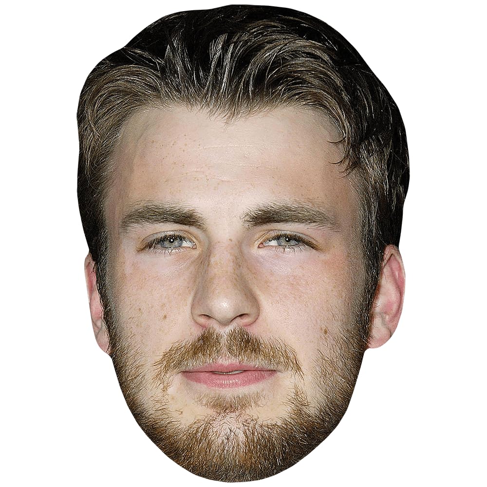 Chris Evans (Young) Celebrity Mask, Flat Card Face, Fancy Dress Mask