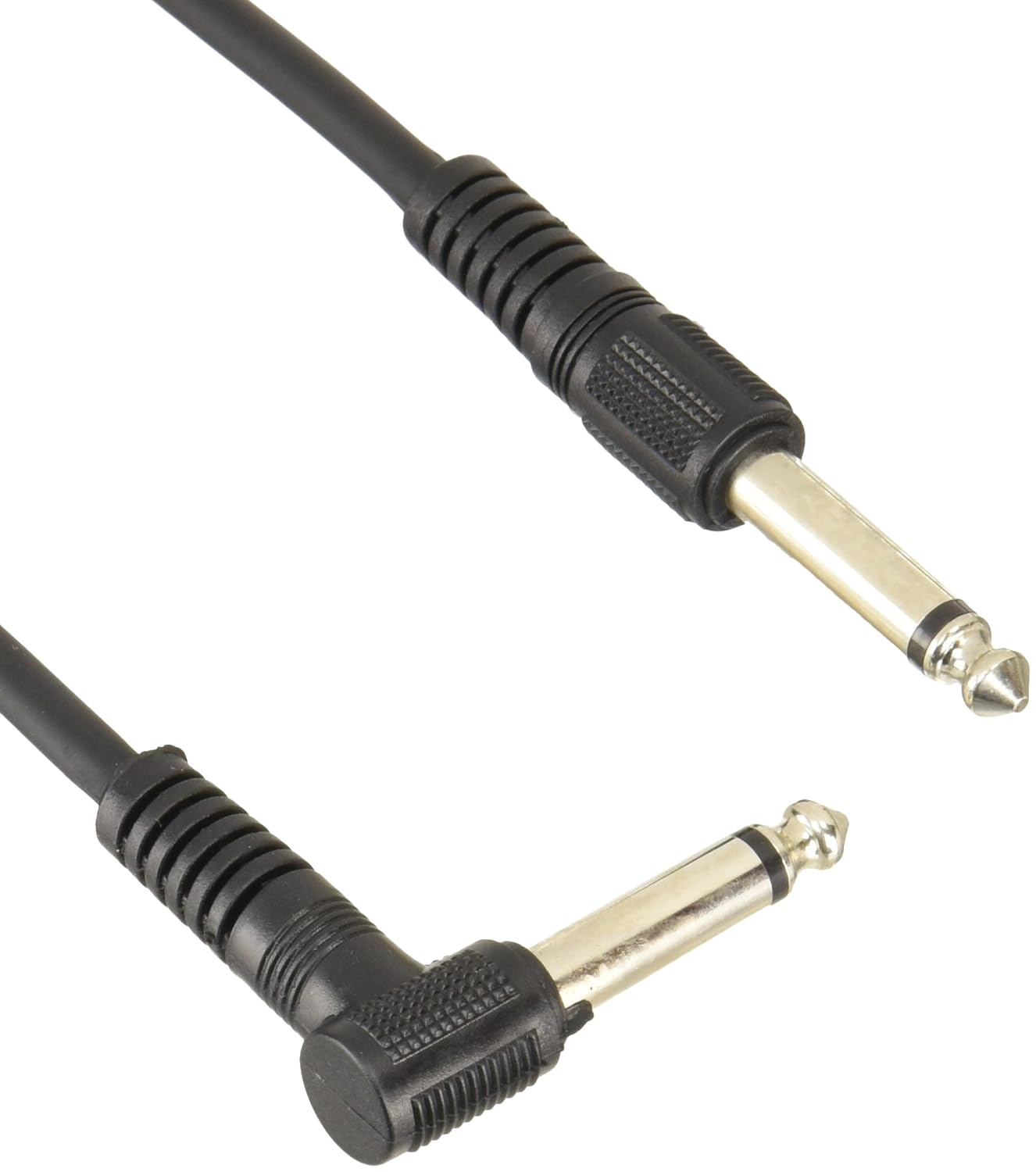Kikutani TECH P-100 Patch Cable, 3.3 ft (1 m), (S/L), Diameter 0.2 inch (5 mm), Black