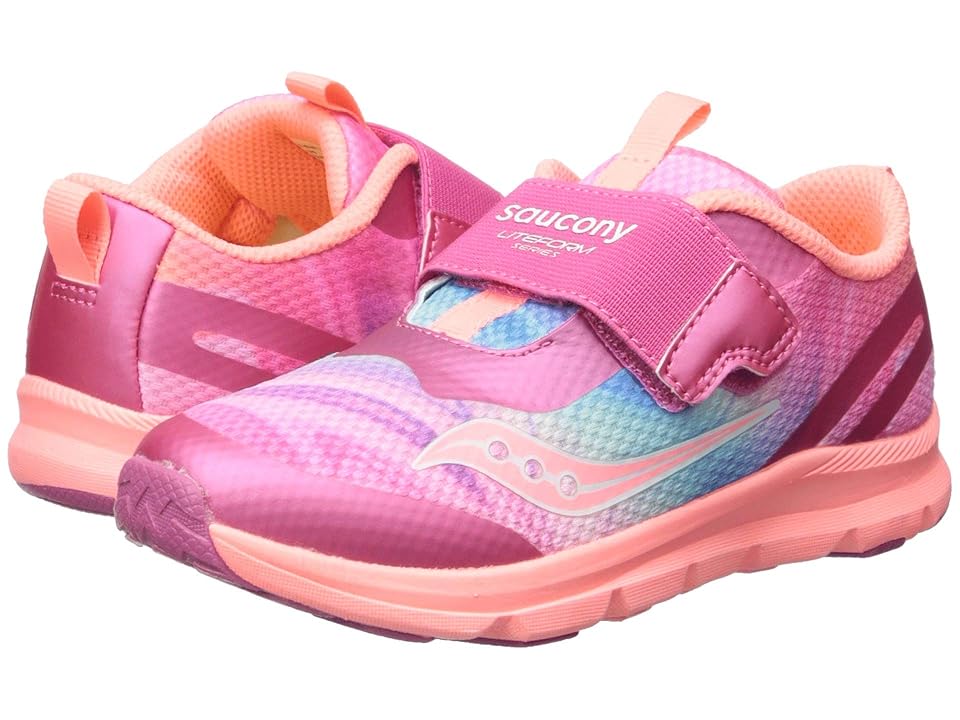 

Saucony Kids Liteform (Toddler/Little Kid) (Pink/Multi) Girls Shoes