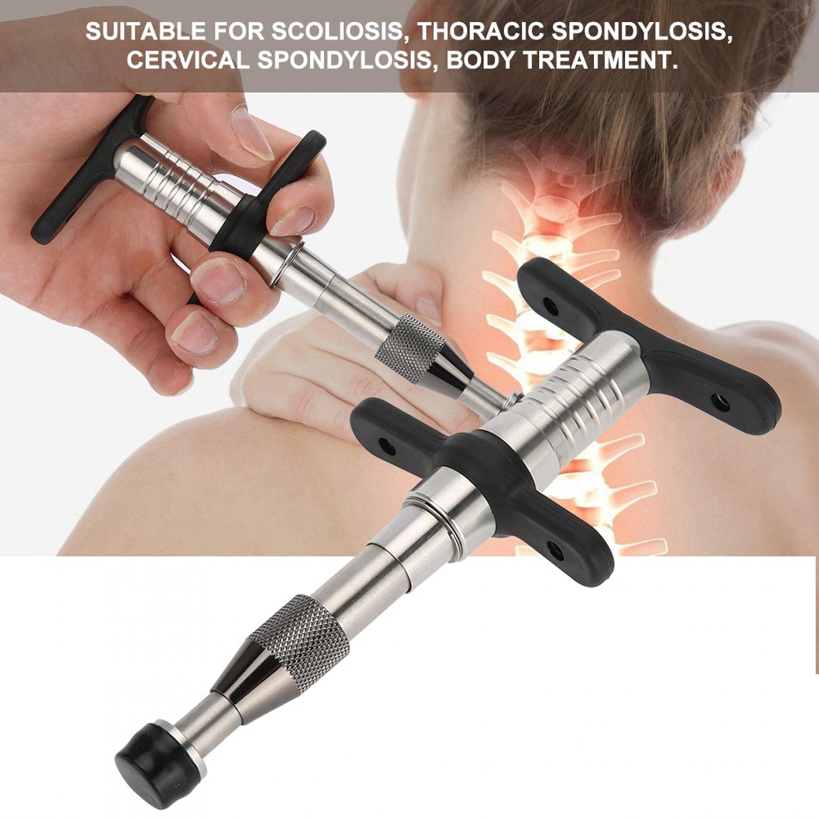 Chiropraktik-Werkzeug, manuelles Chiropraktik-Einstellwerkzeug, Forth-Massagegerät, Wirbelsäulenanpassungsgerät für Skoliose-Thorax-Spondylose