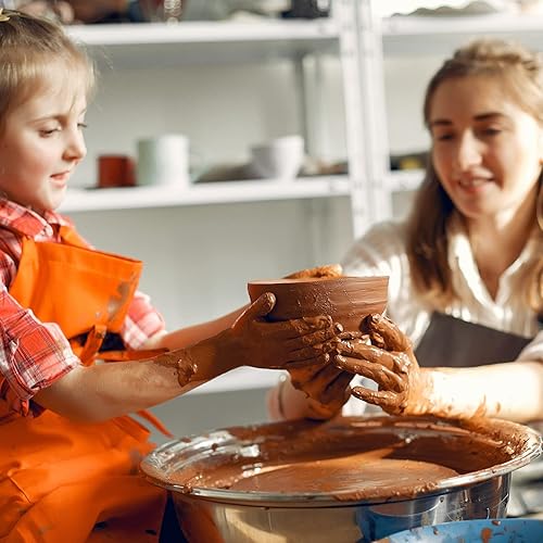 Miniatura 6 de Arcilla para cerámica de baja cocción, 10 libras - Terracota, cono 06 Arcilla para cerámica de terracota. Ideal para el torno, modelado a mano,