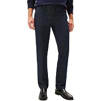 Tommy Hilfiger Uomo Pantaloni Chino Denton Brushed Marl Straight Fit