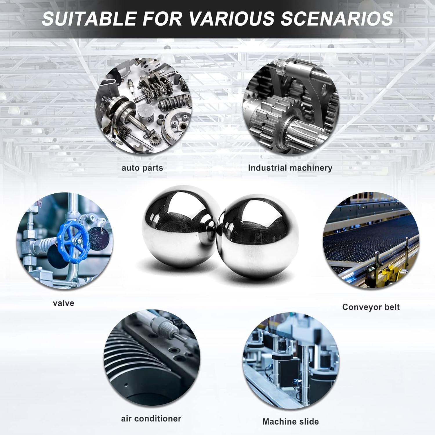 24pcs 1 Chrome Steel Bearing Balls 25.4mm Steel Ball Precision Bearings