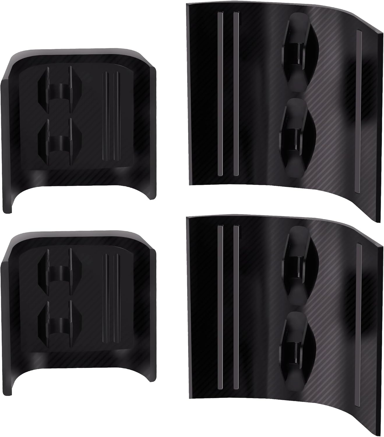 XTPTFABS Middle Seat Floor Anchors Covers (Black,Plastics) Compatible with Honda Odyssey 2018 2019 2020 2021 2022 2023 2024 2025, Fits Second Row Middle Seat Anchors