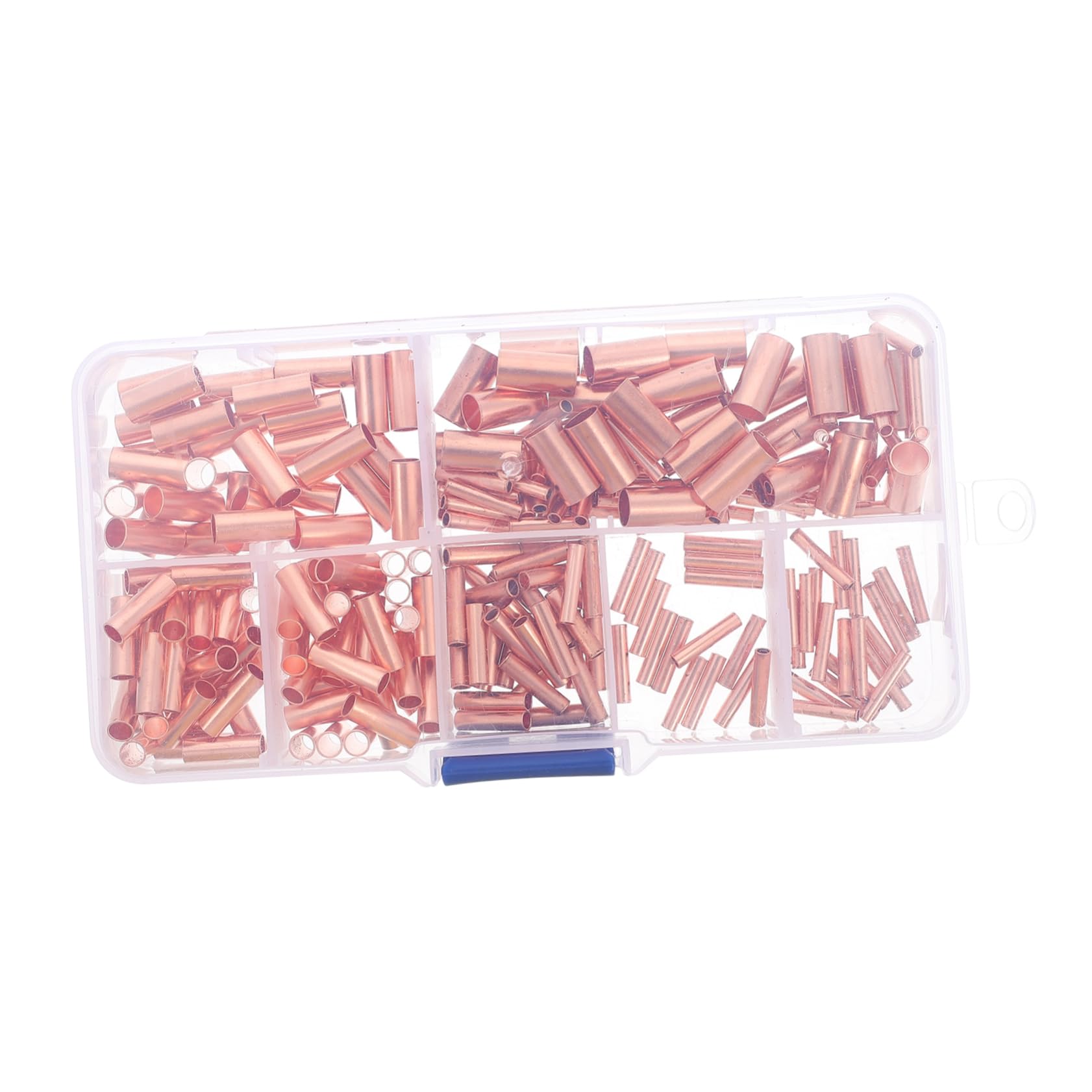 Holibanna 250pcs Wire Ferrule Crimper Quick Connect Wire Connectors Auto Audio Wiring Tube Terminal Blocks