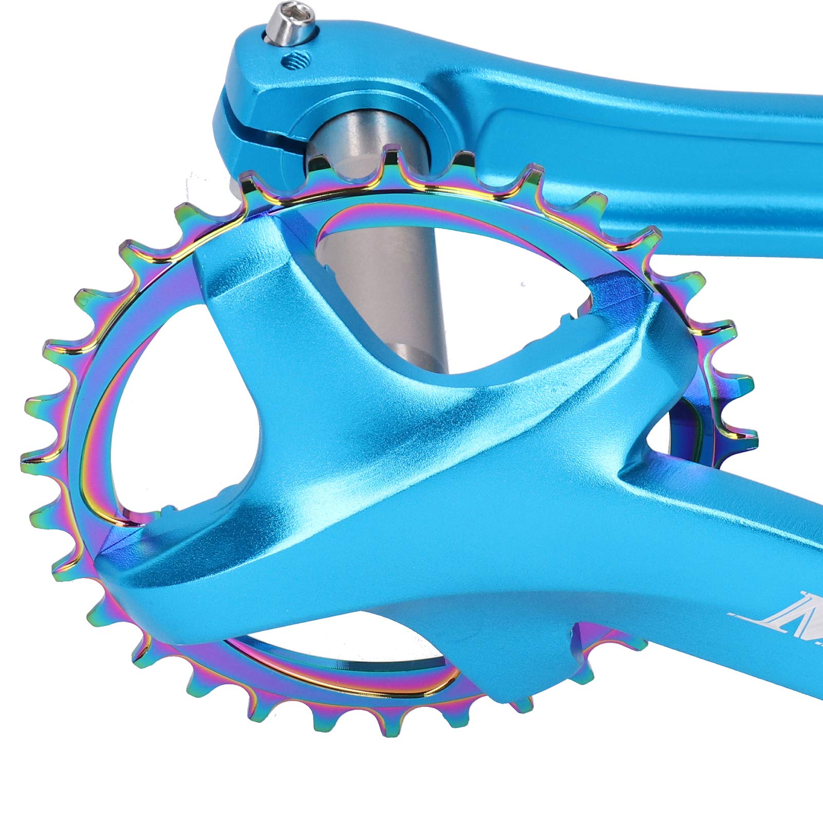 Mechanizm korbowy rowerowy Kuuleyn, ZK-22 Bicyde tarcza koło łańcuchowe korba rowerowa ze stopu aluminium ramiona mechanizmu korbowego 32T tarcza