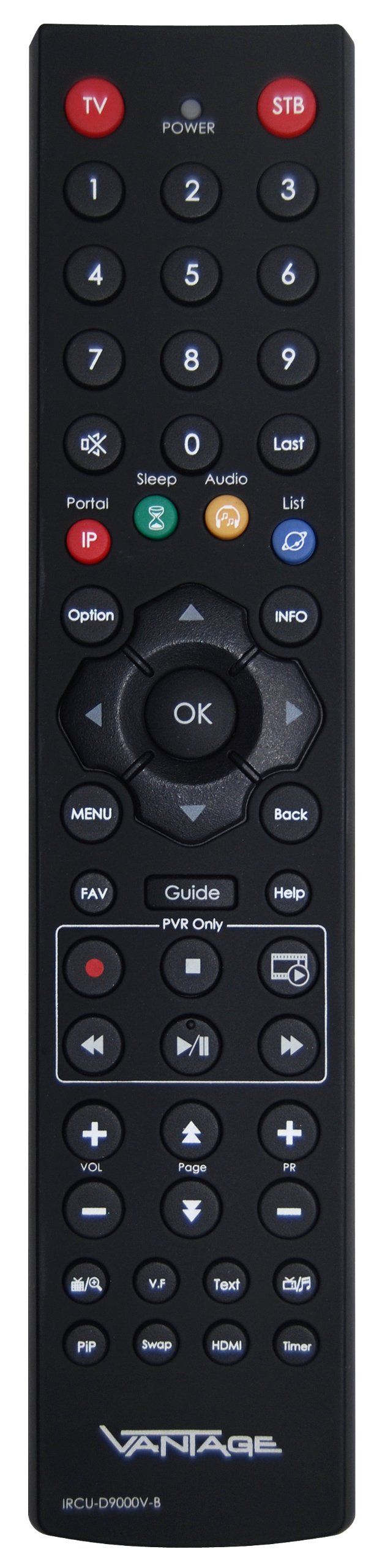 Vantage VT-1C+ Kabel-Receiver (TwinTuner, CI-Schacht, 2X Conax-Kartenleser, HDTV, HbbTV, DLNA, 2X USB 2.0)