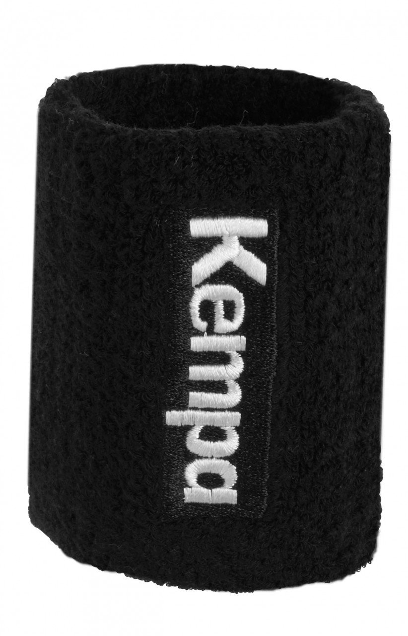 Kempa 200581102, Muñequera Larga, Negro, M, Pack de 6