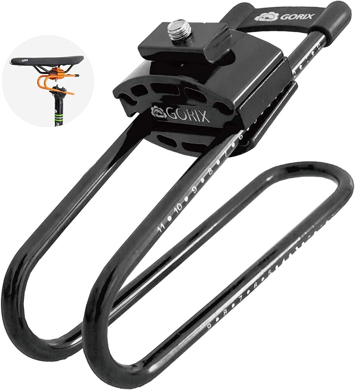 GORIX Bike Saddle Suspension Spring Steel Shock Absorber MTB Road Bicycle (GX-SSP(Global Edition))