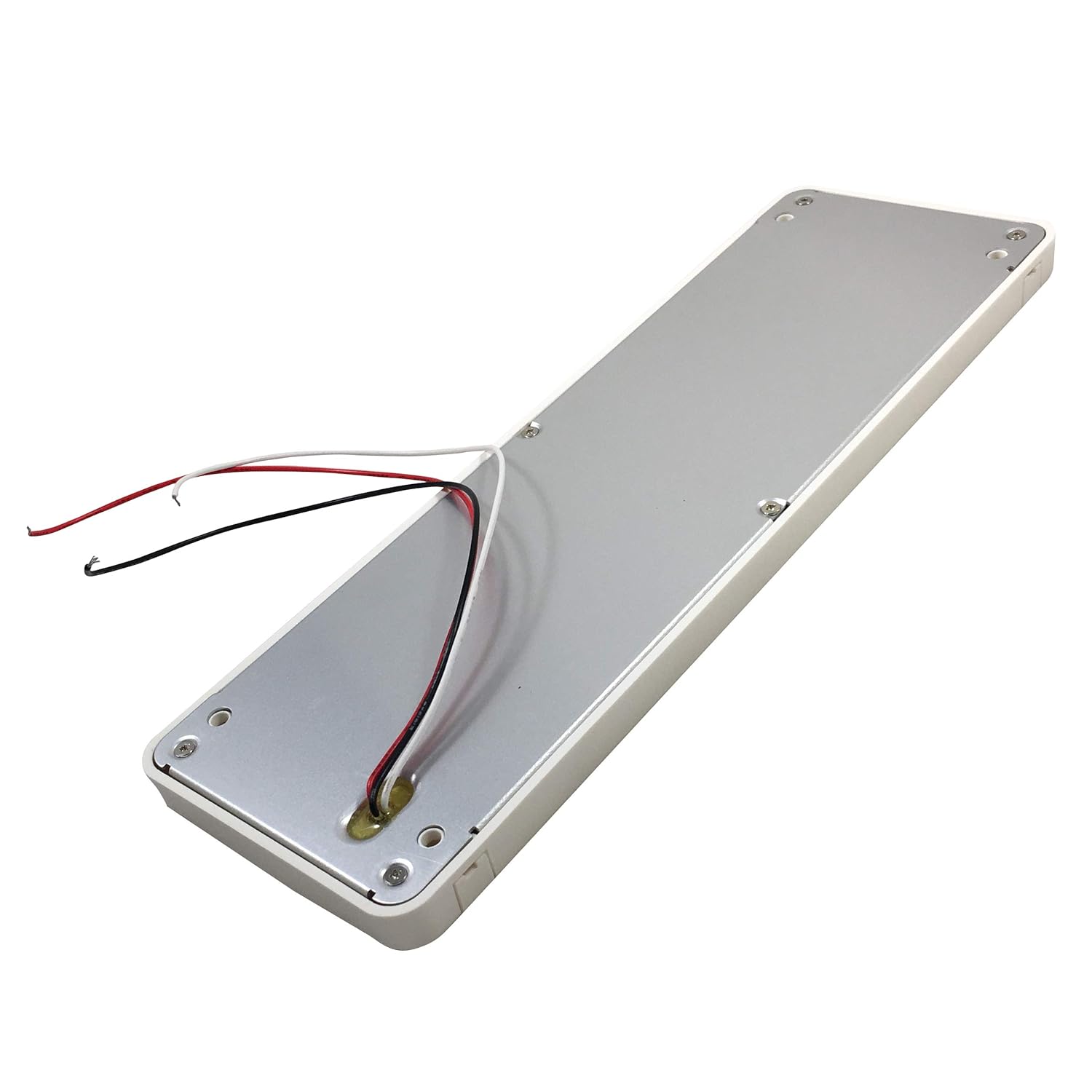 SoLMANi Auto Led Waterproof IP67 Cargo Interior Light Ceiling Dome Lighting for RV, Trailer, Frozer Car, Modification Car 6000K Cool White for12 / 24V 3 Position Switch White Frame