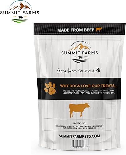 Miniatura 9 de Golosinas para perros de 15 onzas, paquete de golosinas de hígado de res naturales reales para perros. Golosinas irresistibles para perros de todas