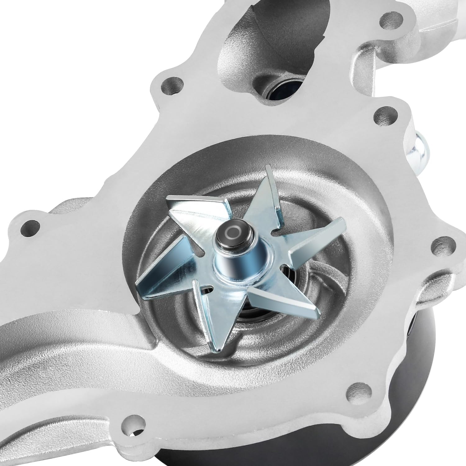 120-4000 Engine Water Pump Kit with Metal Gasket for 2016-2023 Jeep Grand Cherokee Dodge Durango, 2021-2023 Grand Cherokee L, 2022 Grand Cherokee WK 3.6L V6, Replaces 68311108AA 4893940AC