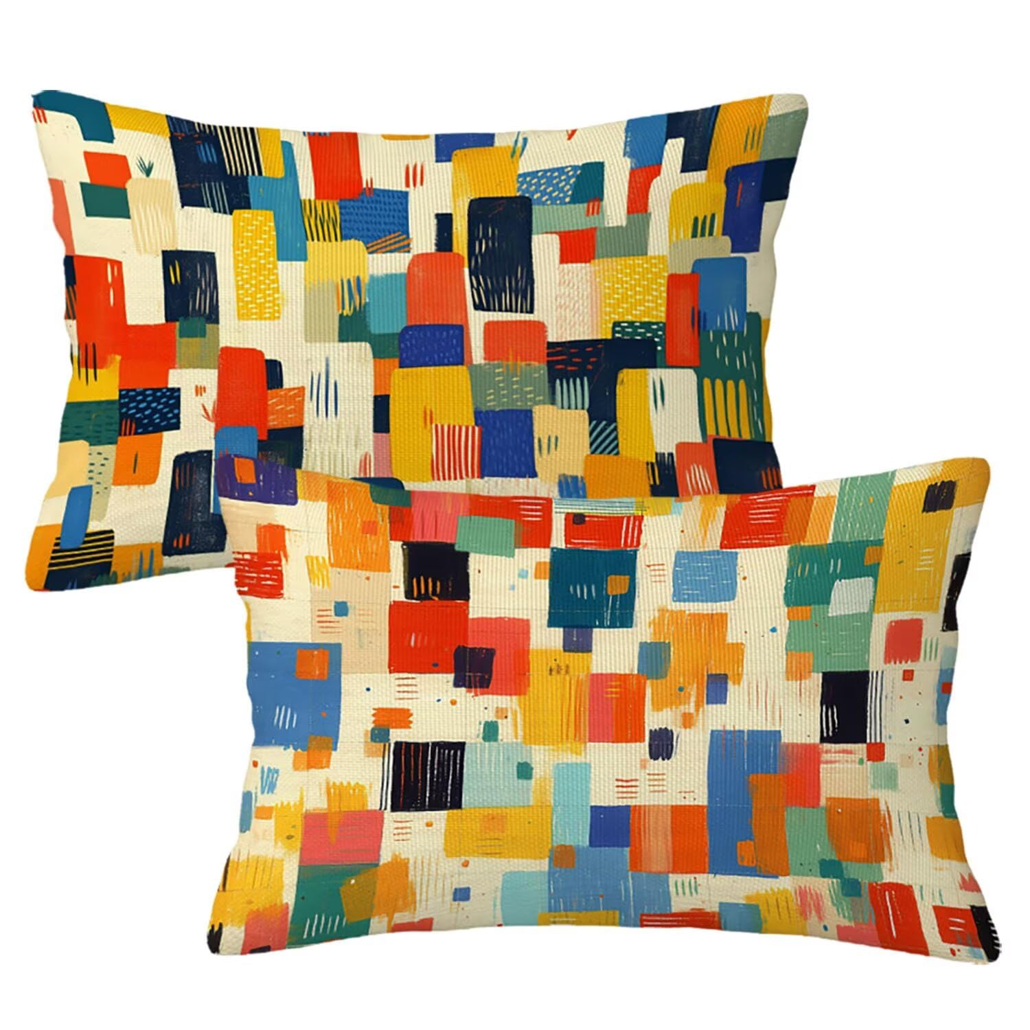 Housse de coussin 80x100 grand format pour rénover vos assises de canapé et jardin