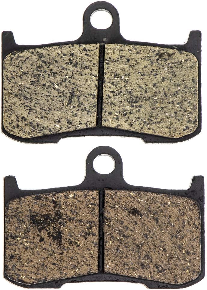 NICHE Brake Pad Set for Kawasaki Ninja ZX9R Victory Cross Roads Country Vegas Indian Chief Front Organic 4 Pack