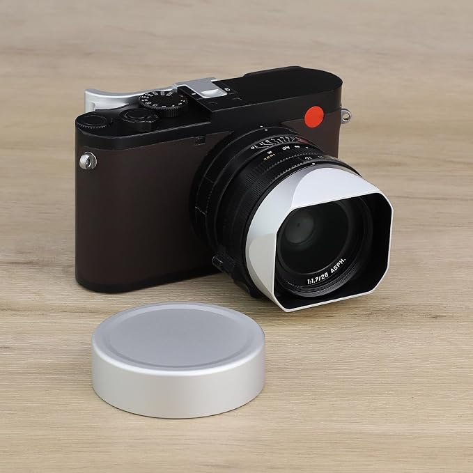 Tapa Frontal Metalica para Lente Haoge para Leica Q3 miniatura 6
