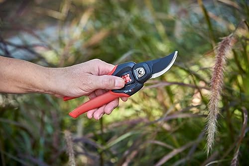 Miniatura 2 de Corona Clipper BP 4214D Flex Dial Bypass Podadora con agarre de gel cómodo, 34 pulgadas, rojonegro