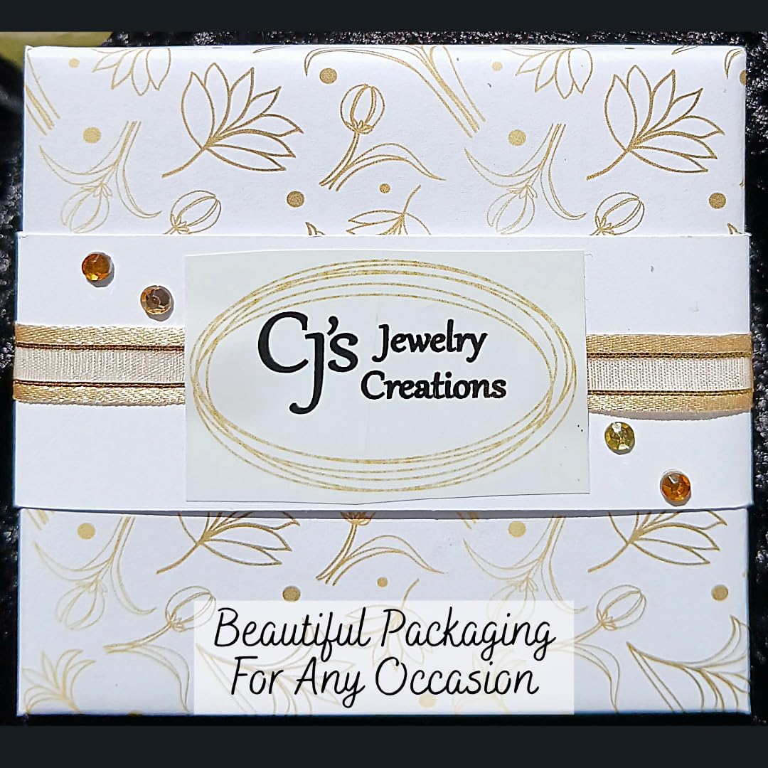 CJ's Jewelry Creations Gemstone Necklace Sterling Silver Chains for Women (18 Inch) - Image 9