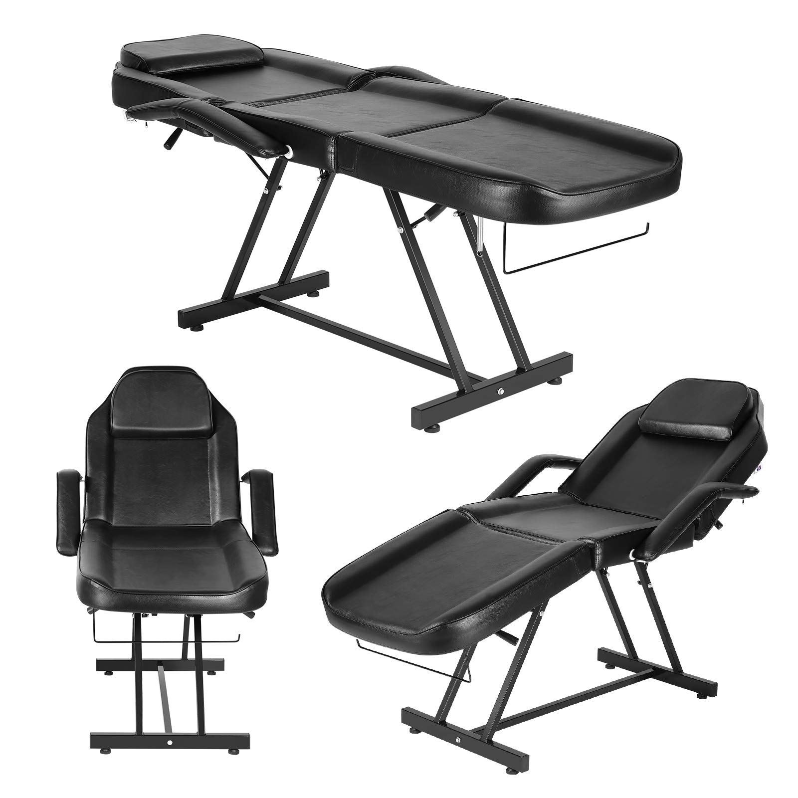 Artist hand Tattoo Chair Massage Table Adjustable Massage Bed W/Free