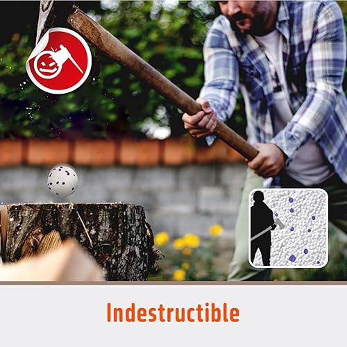 Miniatura 7 de FOFOS Pelotas para perros, juguetes para masticar, pelota de tenis para masticadores agresivos, juguetes molares de dentición, juguete acuático,