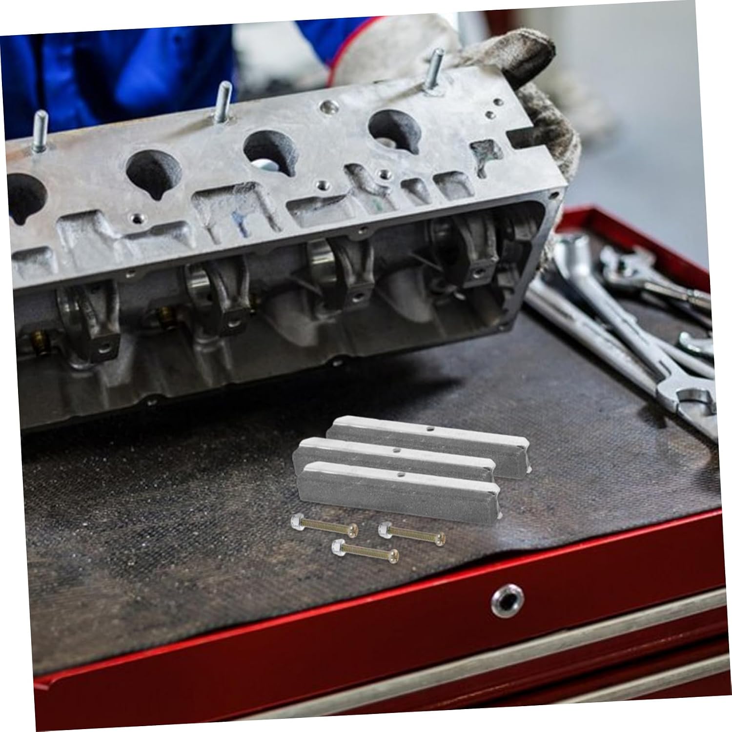 3pcs Engine Cylinder Honing Stones Honing Tool Set for Cylinder Hone Replacement Stones Auto Repair Tools