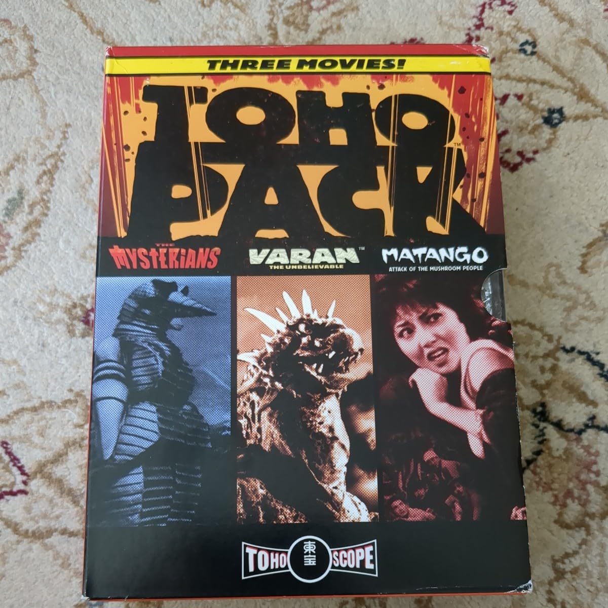TOHO PACK 東宝特撮映画 北米版DVD3本パック 地球防衛軍ほか TOHO PACK
