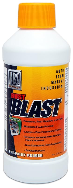 Removedor e preparador para ferrugem KBS Coatings RustBlast 3200 240 mL