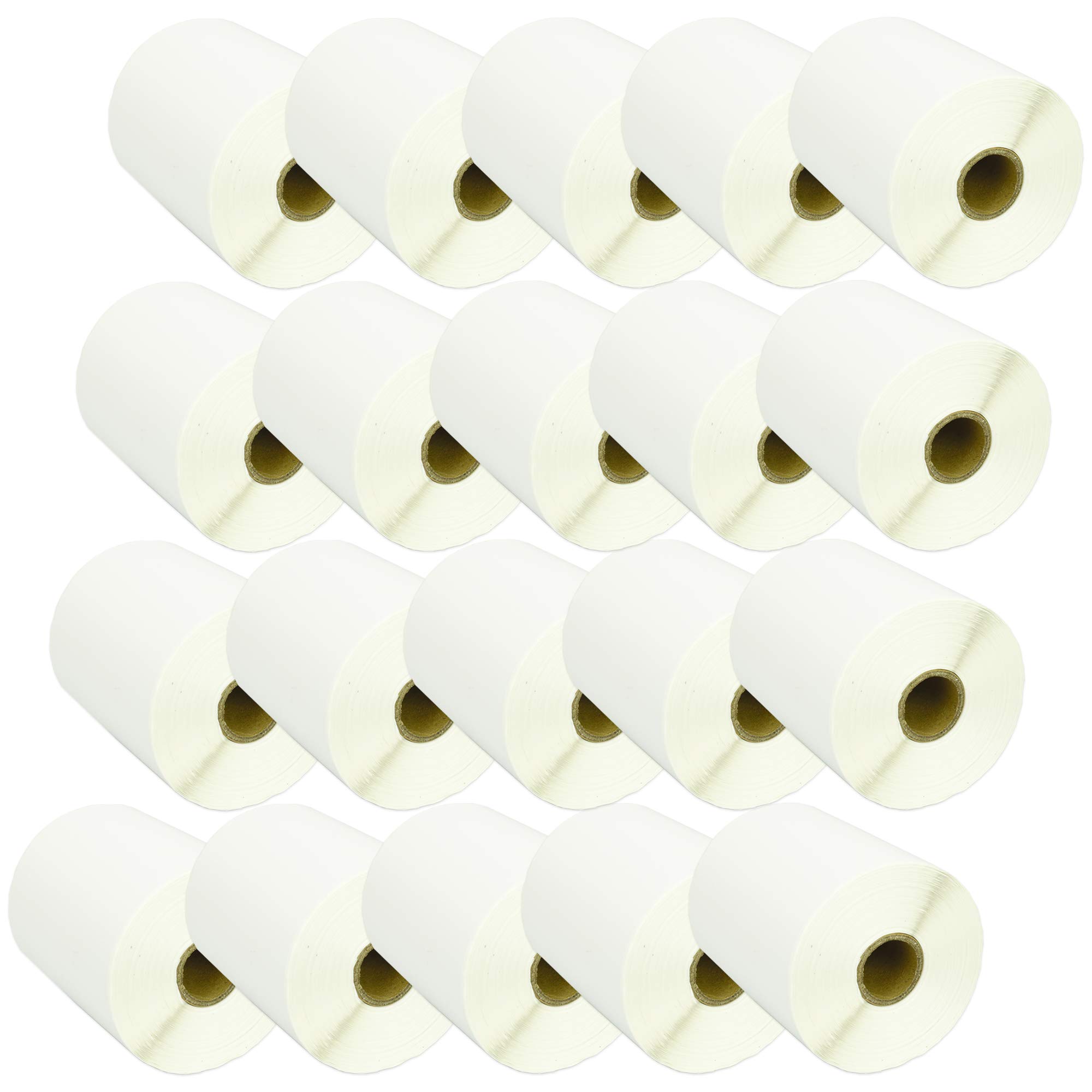 4,000 Compatible Zebra 100mm x 210mm White Direct Thermal Labels (200 Labels per Roll) for Zebra Type Printers