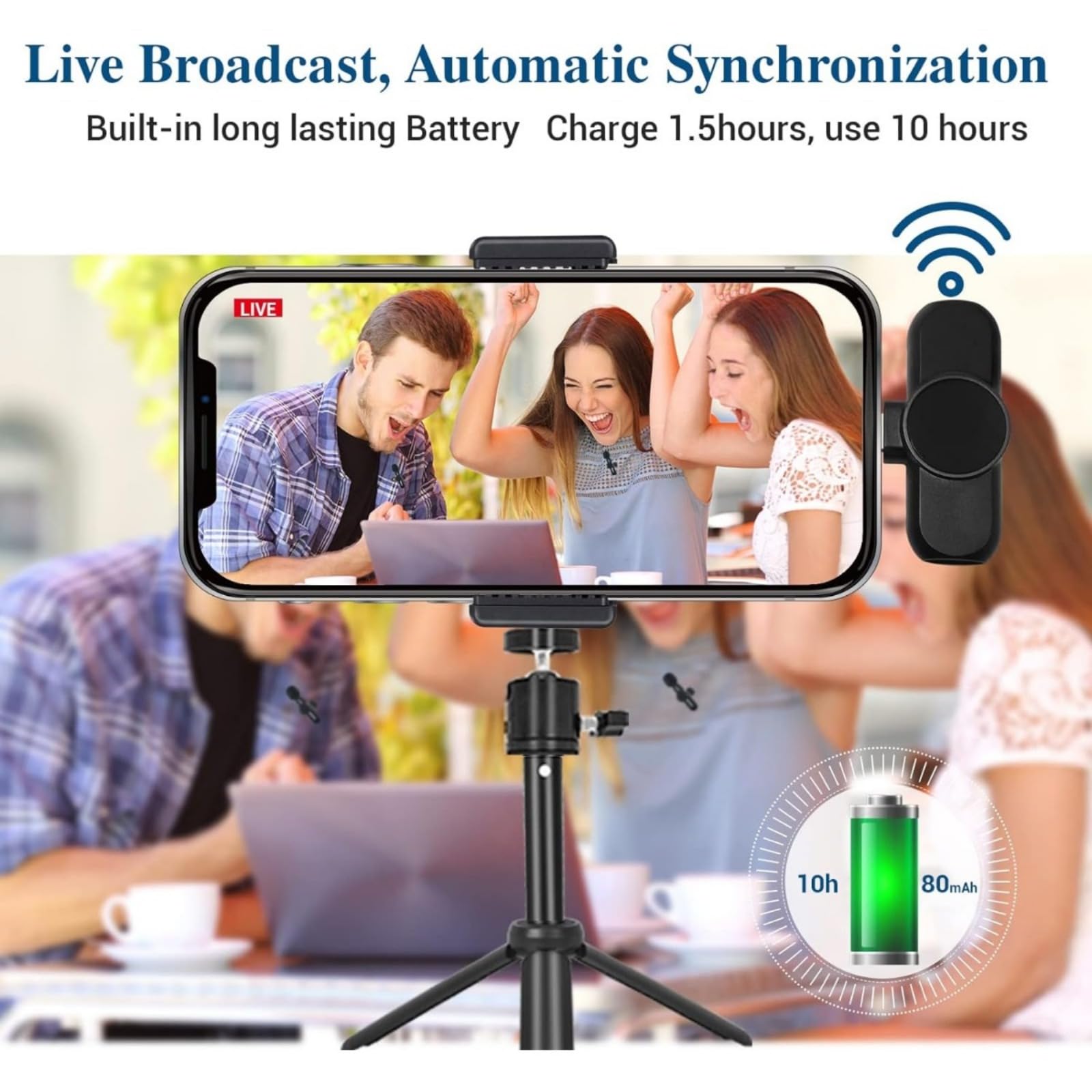 KAIXMZEE Digital AV Adapter 1080P Video 3819