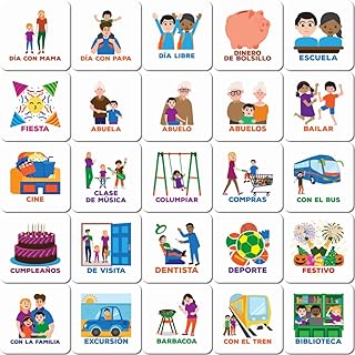 Pictogramas magnéticos para Pizarra semanal - 50 Piezas - español - para niños - Edición Outdoor - Rutina Diaria - planificador de Autismo - imanes - tareas rutinas - Pizarra de recompensas